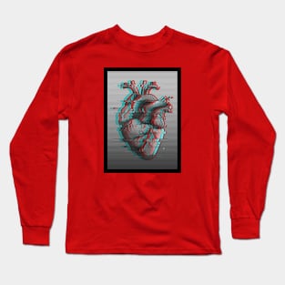 You make my heart glitch Long Sleeve T-Shirt